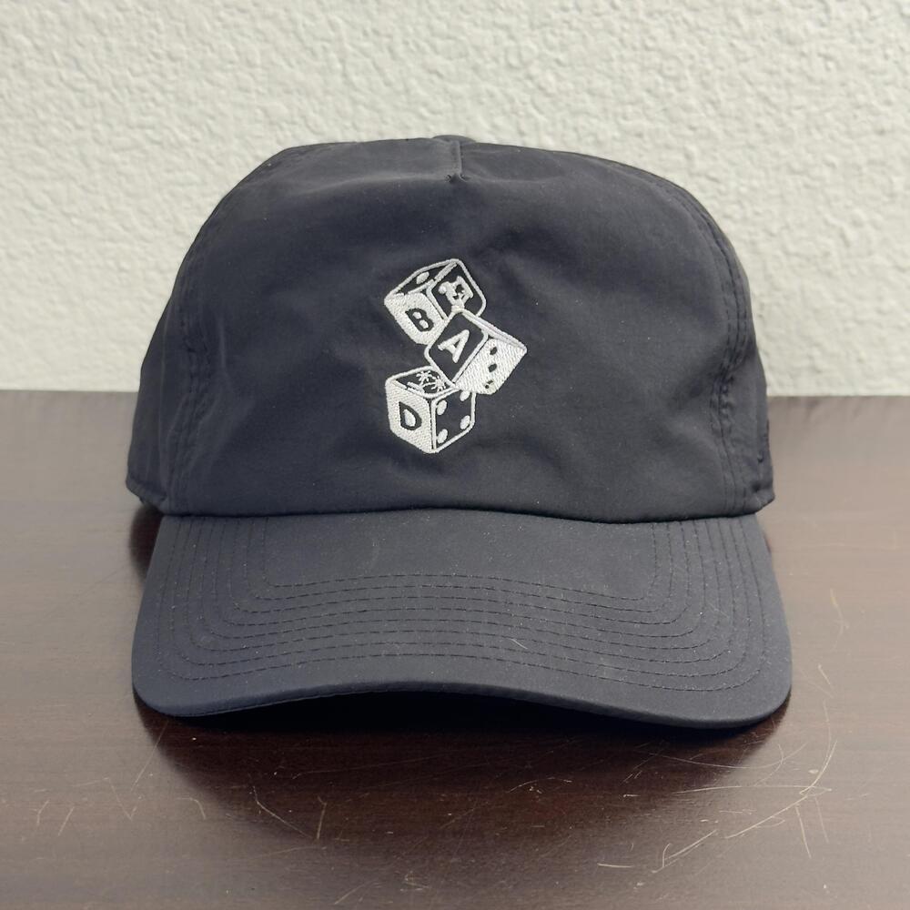 Bad Birdie Dice Hat Cap Snap Back One Size Black Golf Mens Embroidered Polyester